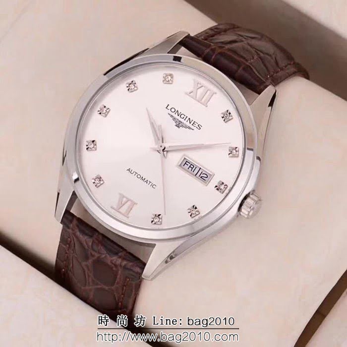 LONGINES浪琴 全自動機械 精品男士腕表 WSS0524